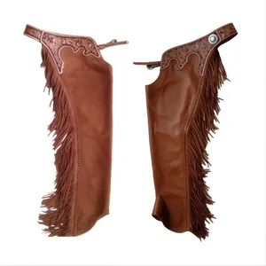 Ceintures en cuir véritable faites sur mesure pour l'équitation, avec boucles vintage en métal, motif floral sculpté à la main, lisses et élégantes. - Product Image 1
