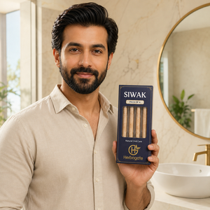 ไม้สีวัก (Siwak/Miswak) แพ็ค 4 ชิ้น ไม้ทำความสะอาดฟันสมุนไพร ช่วยดูแลสุขภาพเหงือก ลมหายใจสดชื่น และสะดวกสบายสำหรับการดูแลสุขภาพช่องปากทุกวัน - Product Image 5