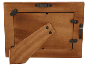 กรอบรูปไม้ทำมือดีไซน์ทันสมัยขายดี พร้อมงานฝังกระดูกตกแต่ง อุปกรณ์เสริมสำหรับภาพถ่าย ของขวัญไม้พรีเมียม - Product Image 3