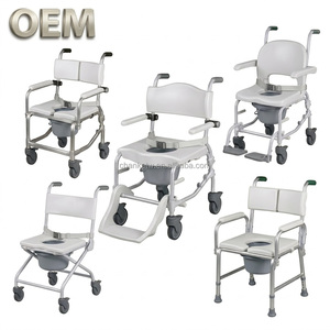 เก้าอี้อาบน้ำอเนกประสงค์แบบมีล้อ OEM/ODM จากไต้หวัน เก้าอี้นั่งอาบน้ำแบบสองฟังก์ชั่น ผลิตภัณฑ์เพื่อความปลอดภัยในห้องน้ำสำหรับผู้สูงอายุ - Product Image 1