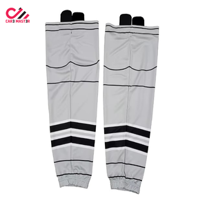 New Design Your Own Customized Sublimated Ice Hockey <b>Socks</b> 100% Polyester Breathable <b>Moisture</b>-Wicking Short Sleeve High Quality - Product Image 1