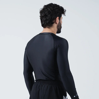 Rashguard à manches longues pour homme, de haute qualité, confortable, respirant, séchage rapide, couleur unie, personnalisable, service OEM