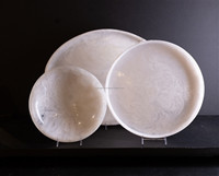 Vaisselle en céramique écologique créative de Japanese Heaven Craft Export, ensemble de luxe de 5 pièces, assiettes et bols pour mariage