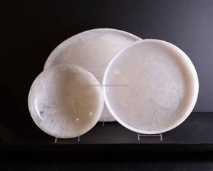 Vaisselle en céramique créative de Heaven Craft Export Set d'assiettes et de bols minimalistes occidentaux pour les fêtes - Product Image 3