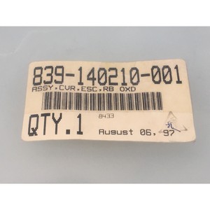 LAM 839-140210-001 ชุดประกอบฝาครอบ ESC, RB OXD, 147315 - อุปกรณ์และอะไหล่เซมิคอนดักเตอร์ระดับโลกที่เชื่อถือได้ - Product Image 1