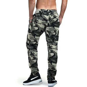 Pantalones de Mezclilla de Camuflaje para Hombre, Corte Ajustado, Cintura Media, Estilo Gótico Vintage, Pantalones Casuales de Spandex/Algodón para Otoño - Product Image 4