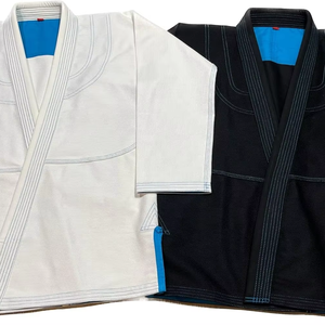 Venta al por mayor de diseño personalizado 100% algodón ligero duradero Judo BJJ Kimono Jiu Jitsu Taekwondo artes marciales uniforme Sultan boxeo - Product Image 4