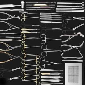 Orthopedic Maxillofacial Endoscopy ENT Set Rhinoplasty FESS Surgery Instruments Complete Nasal Facial Surgical <b>Kit</b> Handheld - Product Image 3
