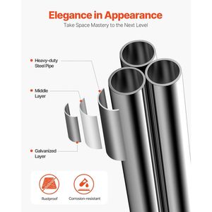 9.8x19.6x6.5 piedi In metallo copertura pollaio guglia tetto gabbia animale - Product Image 2