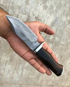 Cuchillo de Caza de Acero Inoxidable, Cuchillo de Supervivencia de Bolsillo con Hoja Bloqueable - Product Image 1