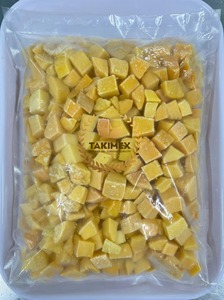 Cubo de mango congelado Premium Vietnam 20*20mm por Takimex Kaew mango Brix 11 Plus para hacer bebidas de crema a granel 10kg - Product Image 4