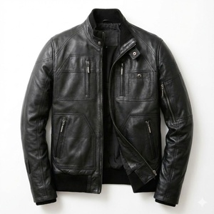 Créez Votre Propre Veste en Cuir Tendance de Haute Qualité pour Homme – Veste d'Hiver en Cuir à Manches Longues au Meilleur Prix - Product Image 1