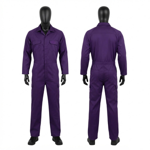 Overol de Trabajo Premium de 240 GSM, Algodón y Poliéster, Impermeable, Anti-UV, Transpirable, Certificado CE, Verde Oscuro, Manga Larga - Product Image 1