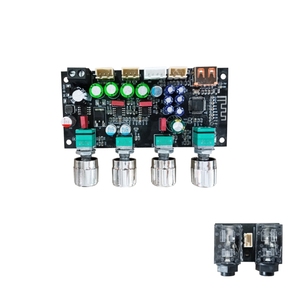 Microphone Preamplifier Reverberation DSP Mixing Anti-howling Fever Grade <strong>Mike</strong> K Song Karaoke Preamplifier - Product Image 1