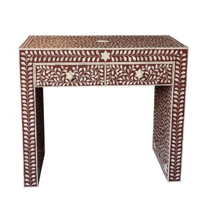 ILAHI's Bone Inlay <b>Drawer</b> Modern Design Agate Detailing <b>Storage</b> Portable Home Furniture - Product Image 2