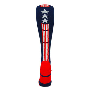 Calcetines Deportivos de Béisbol Sublimados Personalizados de Alta Calidad, Calcetines Deportivos de Color Sólido de Talla Grande con Logotipo Estampado - Product Image 5