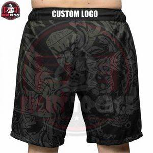 Short de MMA/Boxe Confortable et Extensible, Anti-Transpiration, Personnalisé, Entièrement Sublimé, Tenue d'Équipe Imprimée 100% Polyester pour Arts Martiaux - Product Image 3