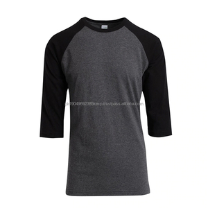 Nanchang เสื้อยืดเบสบอลแขนยาวผู้ชาย, เสื้อยืดบล็อกสองสีแขนแร็กแลน