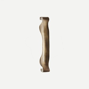 Stylish Brass Antique Color Exterior <b>Door</b> <b>Handle</b> Metal Office School Restaurant Hotel Hospital <b>Pull</b> <b>Handle</b> T-Bar In Metal - Product Image 2