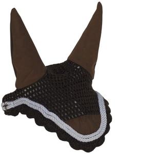 Voiles de mouche de cheval équestre tricotés à la main de meilleure qualité Anti-mouche respirant prix de fabrication approvisionnement en vrac - Product Image 1