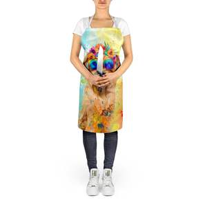 Cairn Terrier Hippie Dawg Unisex Large Multicolor <b>Kitchen</b> <b>Apron</b> for Cooking Baking Crafts Gardening-Adult <b>Women</b> and Men - Product Image 5