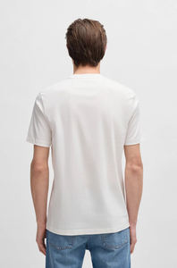 Camiseta Blanca Premium para Hombre, 100% Algodón Tejido, Corte Holgado y Cómodo, para Uso Diario y Formal, Estilo Moderno - Product Image 3