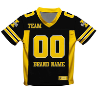 Camiseta de Fútbol Sublimada al 100% de Poliéster, Ligera y Transpirable para Verano, Manga Corta, Personalizable con Nombre y Número del Equipo, Venta al Por Mayor
