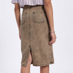 <b>Women</b> <b>Midi</b> <b>Denim</b> <b>Skirts</b> Available In All Sizes At Wholesale Price Best Quality <b>Women</b> <b>Midi</b> <b>Denim</b> <b>Skirts</b> - Product Image 4