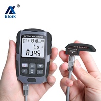 ELOIK NOUVELLE conception ALK-502 Série mini compteur/Poignée mètre/mètre De Poche avec OPM + VFL + RJ45 Câble Testeur + LED lumière