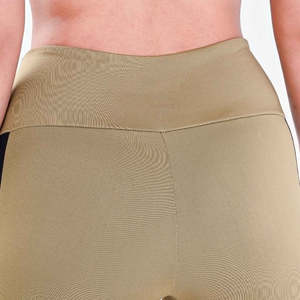 Leggings de Yoga Elásticos a la Cintura, Personalizados, Deportivos para Mujer, Compresión, Transpirables, de Secado Rápido, Color Sólido, Estampados, Tejidos, de Spandex y Nailon - Product Image 4