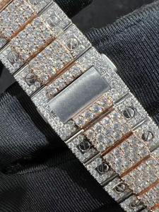 Venta Directa de Fábrica, Relojes VVS Moissanite para Hombre y Mujer, Estilo Clásico, Hechos a Mano - Product Image 2