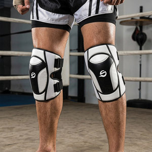 Custom Soft Lightweight MMA <b>Knee</b> Pads Boxing Kickboxing BJJ Sparring Muay Thai <b>Knee</b> Pad For Online Sale - Product Image 2