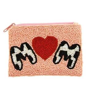 Bohemian Handmade Beaded Coin Pouch Small Zipper Wallet Vintage Ethnic <b>Purse</b> for Women At <b>Cheap</b> Price - Product Image 4