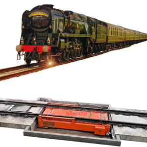 Báscula de pesaje para trenes, capacidad por eje de 35000 kg, precisión de 0.25, velocidad de 3-20 km/h, sobrecarga del 150% - Product Image 1