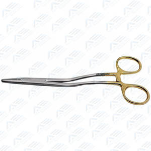 ที่จับเข็มแบบงอ 6 นิ้ว ยี่ห้อ Bozeman สำหรับผ่าตัด ทำจากสแตนเลส ใช้สำหรับเย็บแผล - Product Image 2