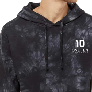 Sudadera con Capucha Unisex de Peso Medio con Estampado Tie Dye, Sudadera de Forro Polar Suave, Ropa Urbana Moderna con Logotipo Personalizado - Product Image 3
