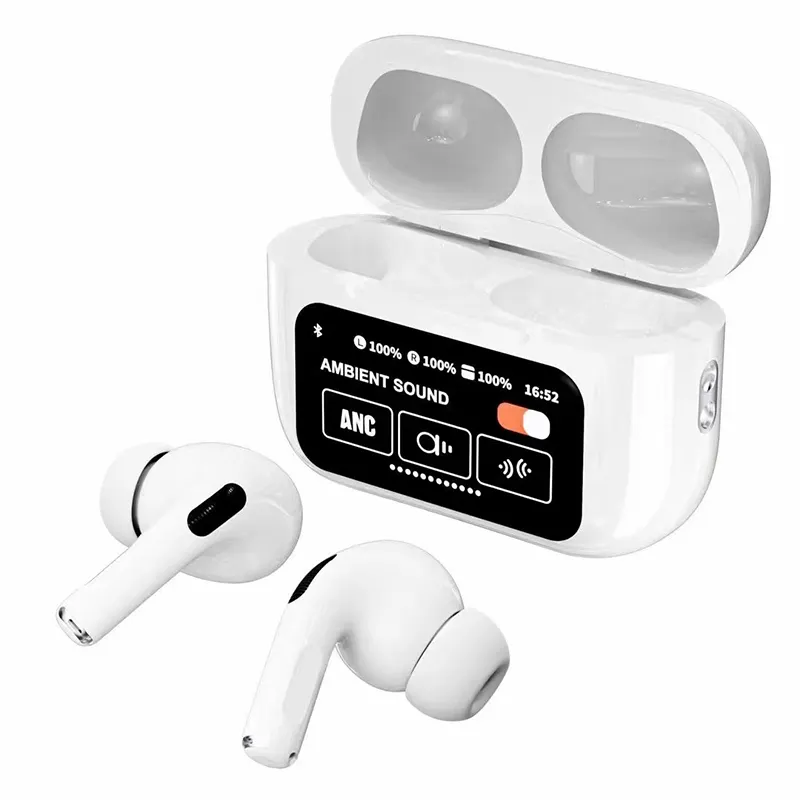 Factory Price Wireless TWS Headset Gaming Earbuds With Smart Touch Screen Noise Cancelling Bass Earphone For Mobile Sport Phone