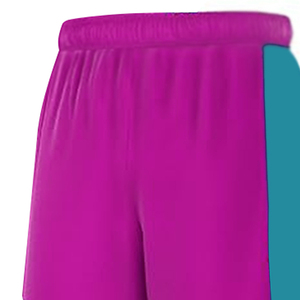 Uniforme de basket-ball unisexe élégant, nom d'équipe personnalisé, taille élastique sans couture, maille polyester légère, respirante, séchage rapide - Product Image 4