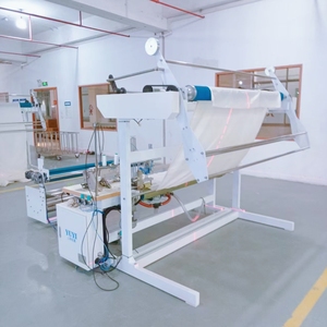 เครื่องรีดผ้าม่านอัตโนมัติเต็มรูปแบบ <span class=keywords><strong>SJB</strong></span> 1.5KW 110-220V พร้อมฟังก์ชั่นรีดขอบผ้าด้านข้าง ใช้เข็มแบบซิงเกอร์ แรงดันลม 0.6MPA รับประกัน 1 ปี - Product Image 1