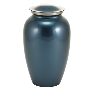 Urne funéraire classique marron magnifique en métal pour adultes, urne funéraire pour cendres humaines, style américain/européen - Product Image 6