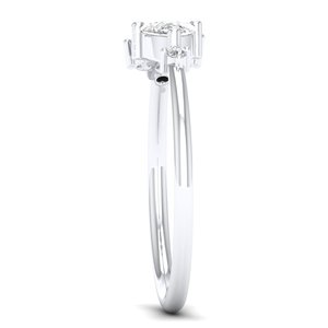 Anillos de compromiso REYES de lujo de plata de ley 925 con moissanita de 0.59 quilates para mujer, joyería fina, regalo de boda, gran venta - Product Image 3
