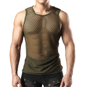 Camisetas sin mangas para hombre, para gimnasio, para hacer ejercicio, camiseta sin mangas de verano para hombre, chaleco deportivo transpirable para hombre, venta al por mayor. - Product Image 1