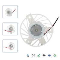 Mikro-Rahmenloser 40mm 5V DC Kanal-Axiallüfter 4010-4 PWM FG RD Wasserdicht Anpassbare Kunststoffblätter OEM/ODM-Unterstützung