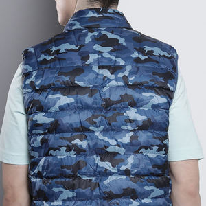 Chaleco Acolchado de Invierno para Hombre, Diseño de Última Moda, Más Vendido, Personalizado al por Mayor, OEM, Transpirable, Cortavientos, Grueso, Sin Mangas - Product Image 6