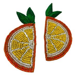 Pendientes con bordado de girasol, pendientes personalizados con múltiples cuentas, joyería festiva para mujer al mejor precio, pendientes con cuentas. - Product Image 1