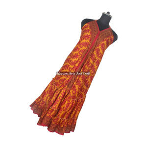 Colección Bohemia Hippie de Ropa para Mujer, Vestido Sari Vintage de Verano, Vestido de Noche Elegante sin Mangas para Damas - Product Image 6