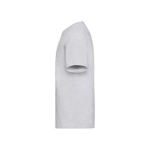 Camiseta de Manga Corta para Hombre, Cuello Redondo, Color Gris, con Logotipo Pequeño en la Parte Delantera, Corte Regular, Diseño Informal, Algodón Transpirable - Product Image 5