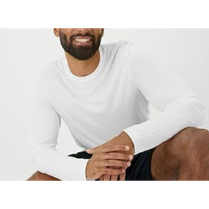 Pack de t-shirts à manches longues pour hommes, t-shirts performants Cool DRI anti-transpiration, t-shirt de performance - Product Image 5
