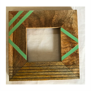 Luxury Handmade Lichtenberg Wood Photo <b>Frame</b> Eco Friendly Fractal Burning Geometric <b>Picture</b> <b>Frame</b> For Home Office Decor <b>Frames</b> - Product Image 2