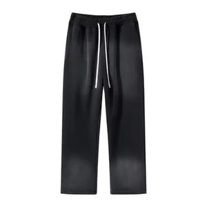 Pantalon évasé délavé à l'acide de haute qualité, coupe ample, multi-poches, style streetwear, pour fabricants - Product Image 1